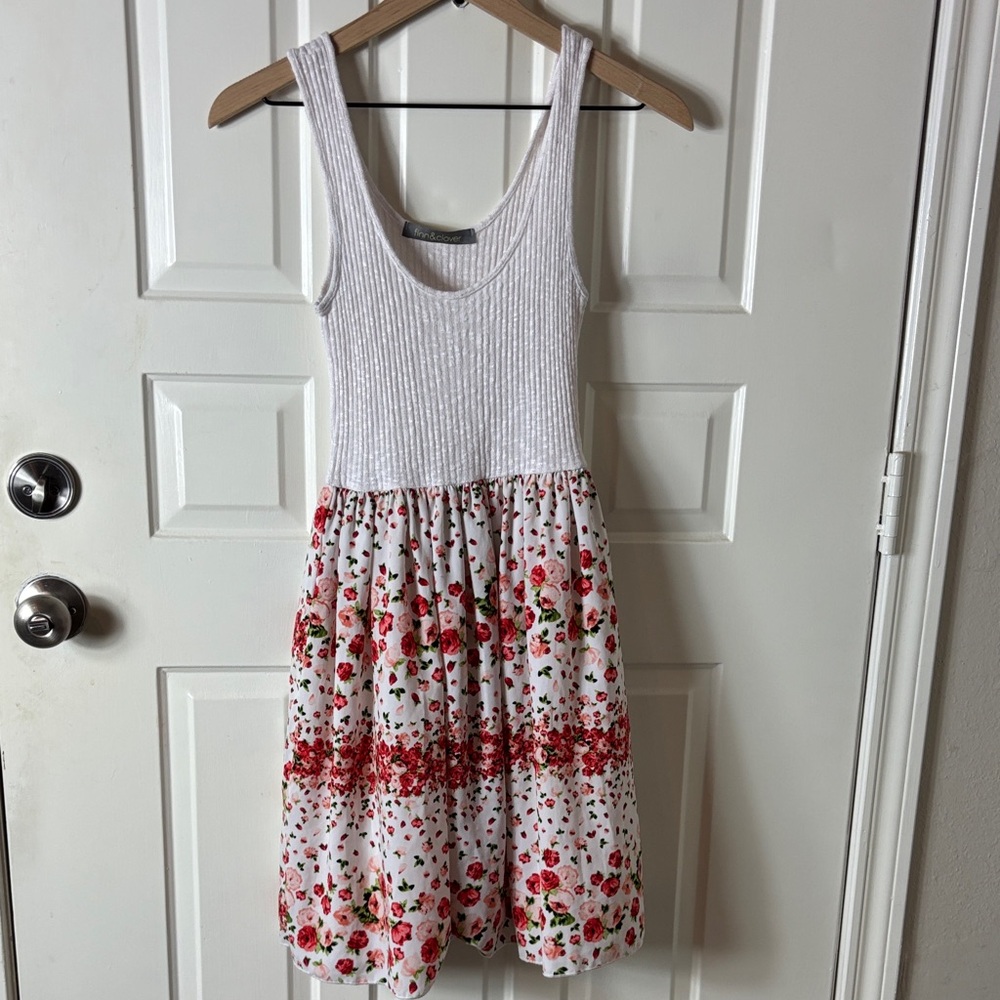 Finn & clover Anthropologie small floral dress